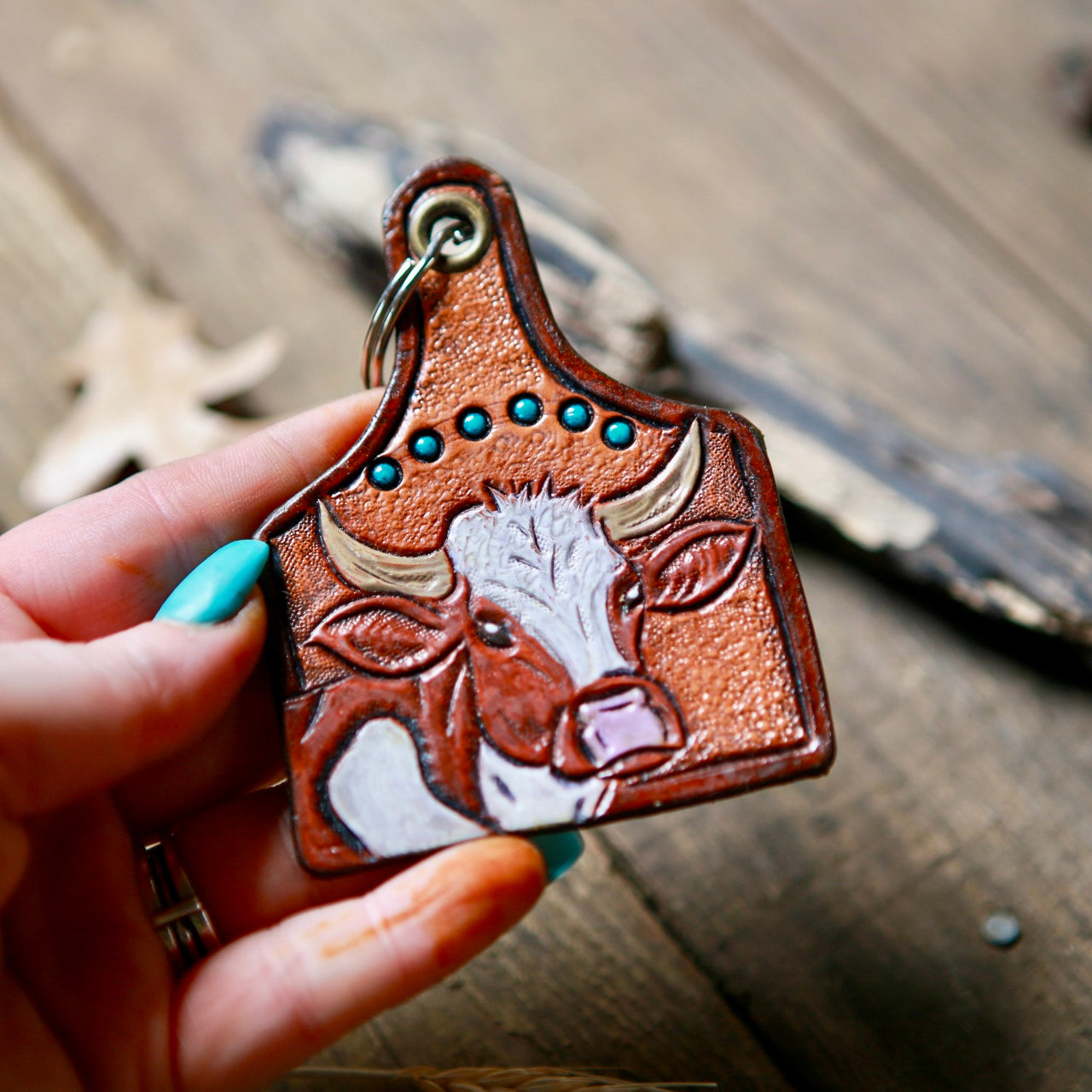 Steer Coo Keychain