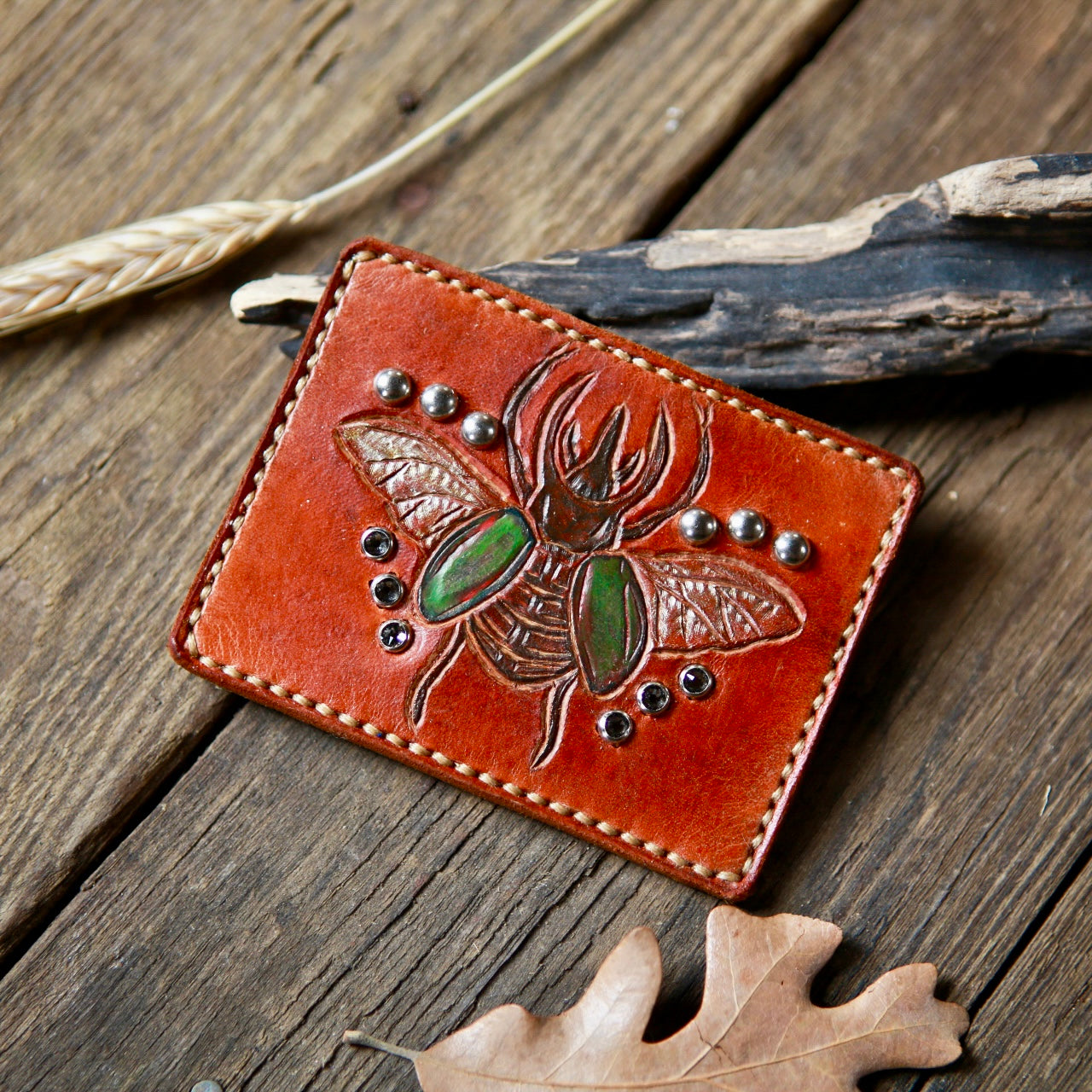 Beetle Baby Card Holder Wallet