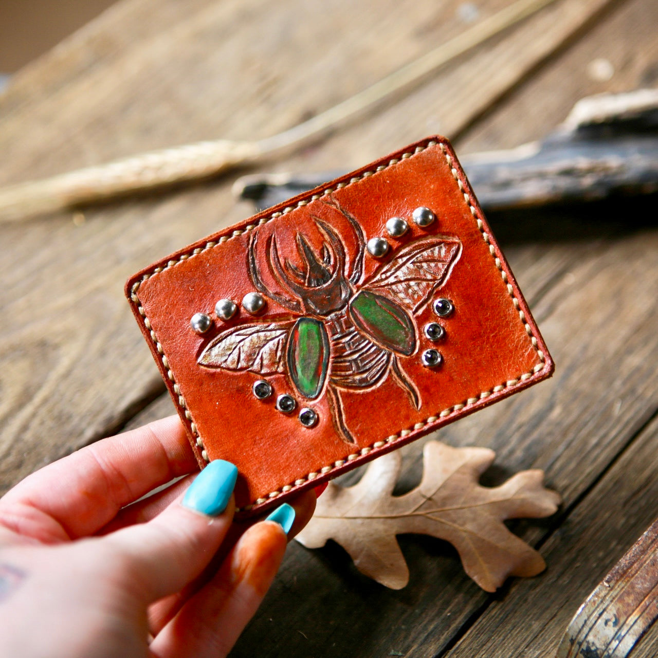 Beetle Baby Card Holder Wallet