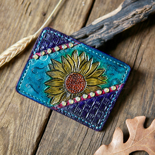 Summer Sunflower Card Wallet