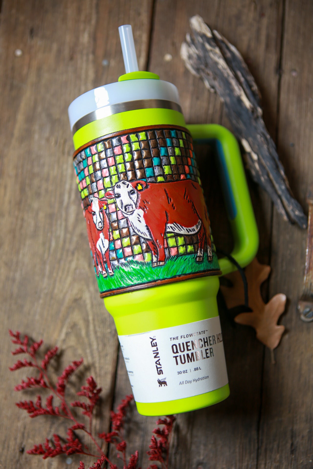 Disco Cows Wrap & Tumbler