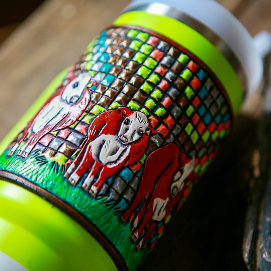 Disco Cows Wrap & Tumbler