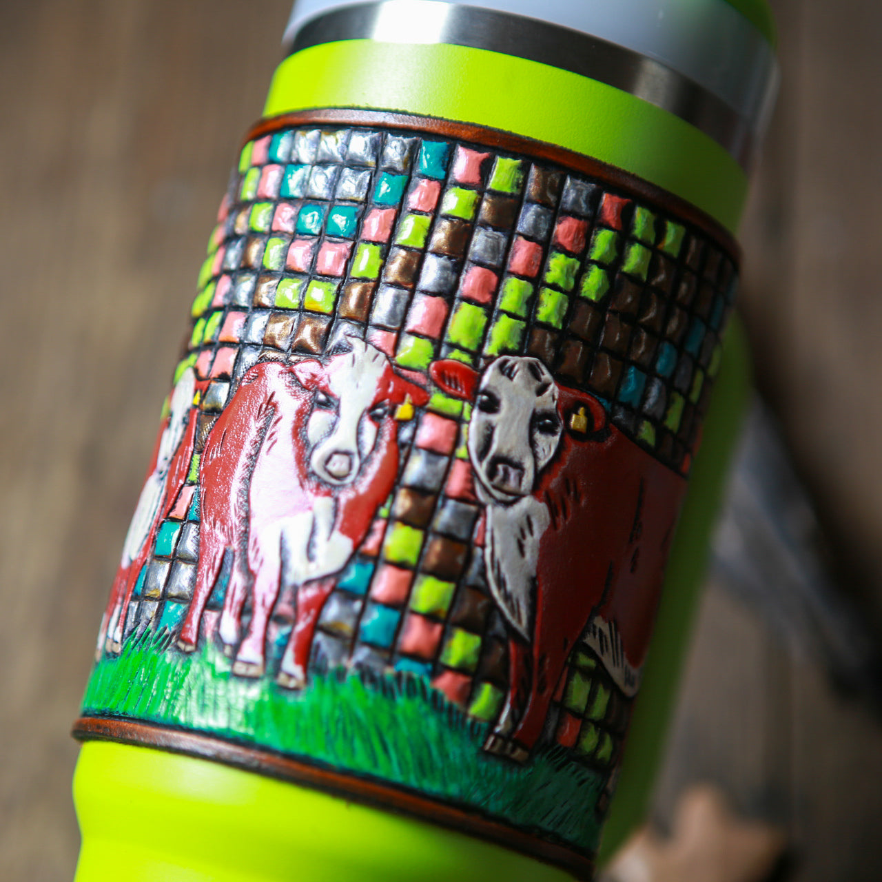 Disco Cows Wrap & Tumbler
