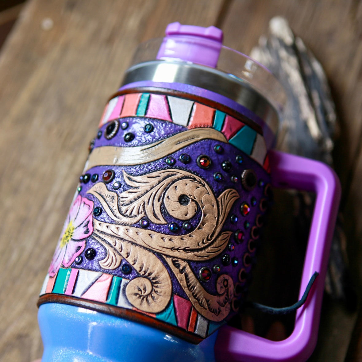 Oh My Longhorn Wrap & Tumbler