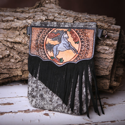 Spanish Rose Crossbody Purse