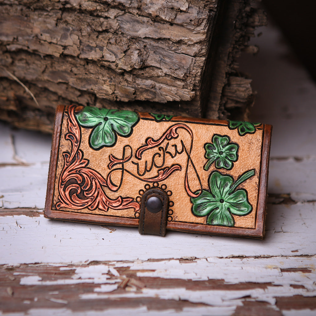 Lucky Checkbook Cover