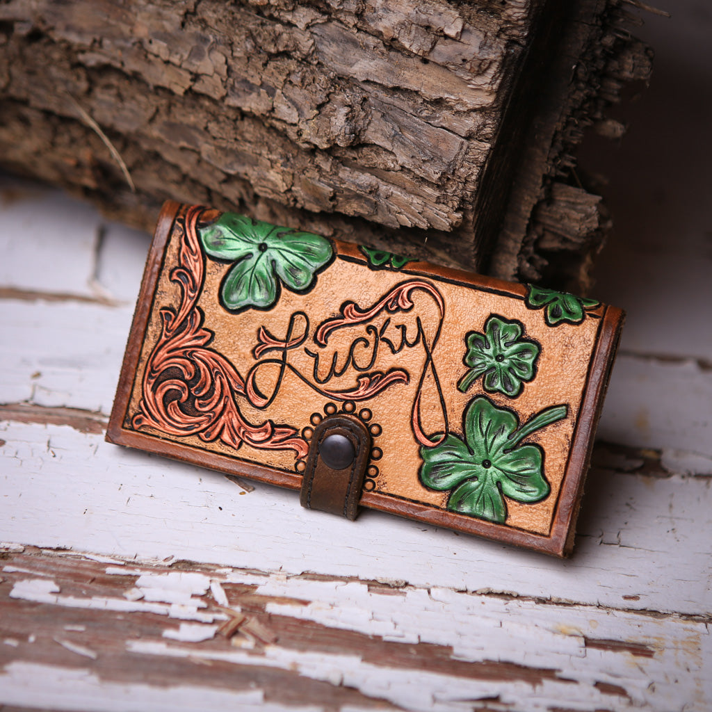 Lucky Checkbook Cover