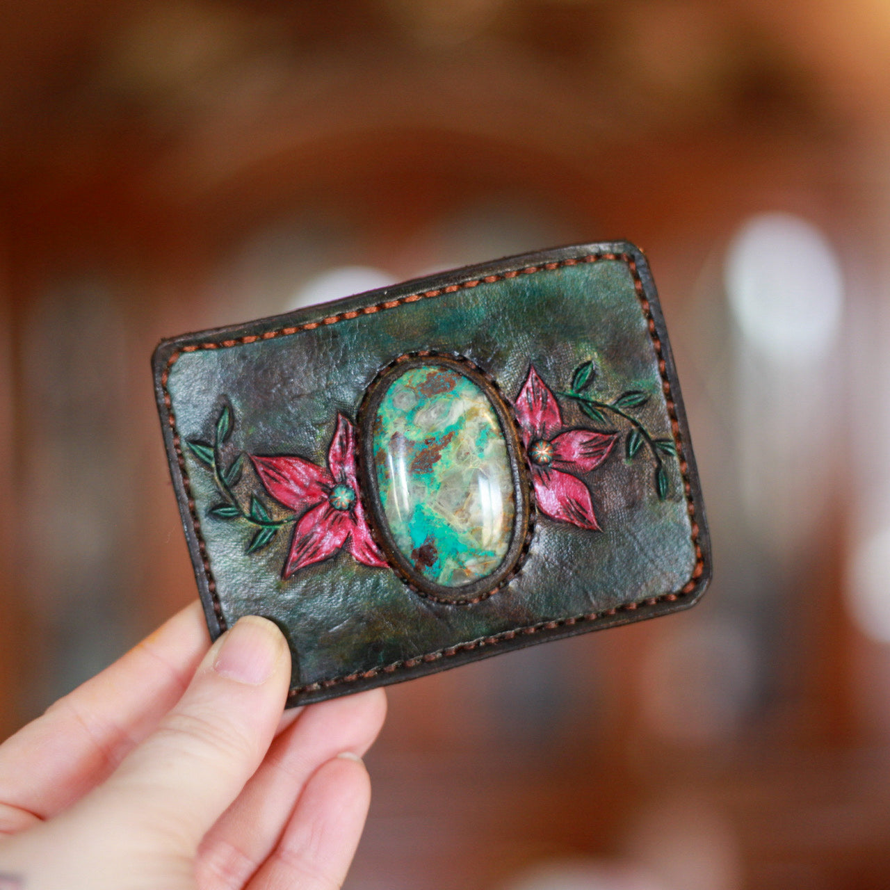 Swamp Witch Card Holder Wallet